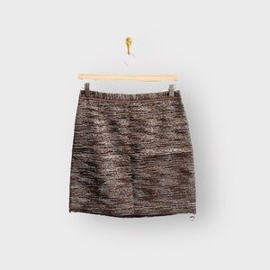 ELIE TAHARI Metallic Bronze Skirt (Sz 4)